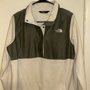 The north face button-up pullover